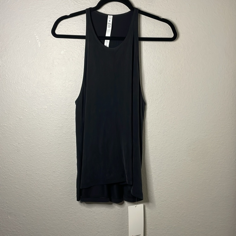Lululemon High Neck Racerback Tank Size 4 - Picture 3 of 6